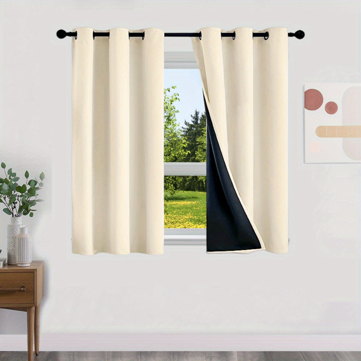 Minimalist Blackout Curtains (2 pcs)