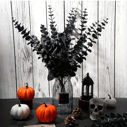 Black Eucalyptus Leaves (10 pcs) - DECO