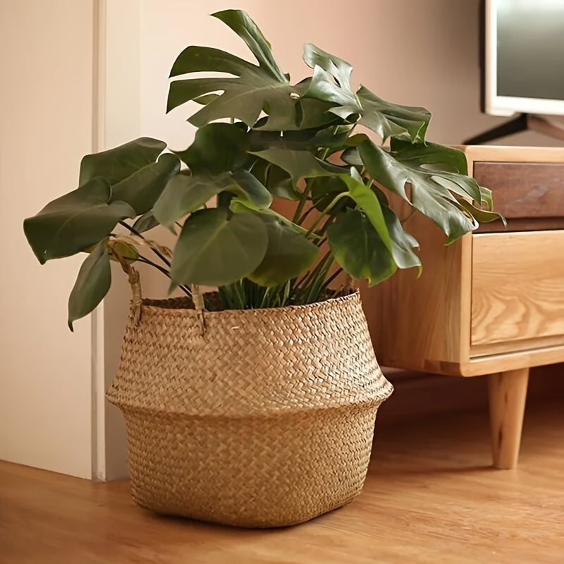 Rattan Woven Basket - DECO