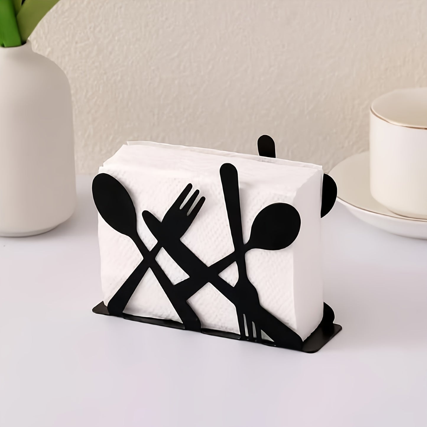 Cast Iron Napkin Holder - DECO