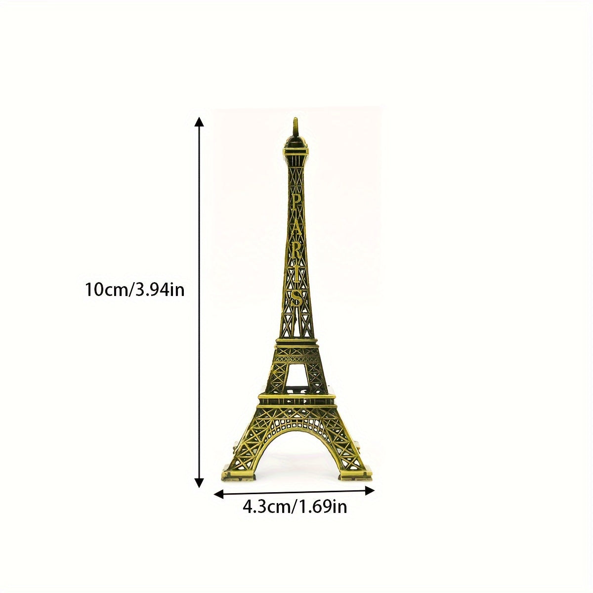 Eiffel Tower Cast Iron Statue - DECO