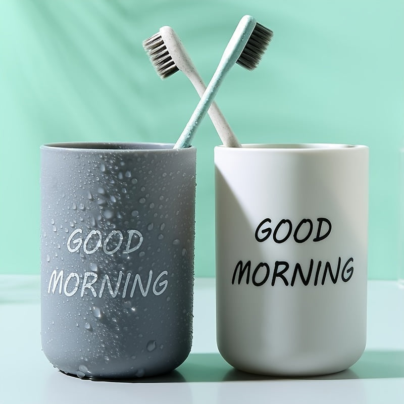 Good Morning Toothbrush Cup - DECO