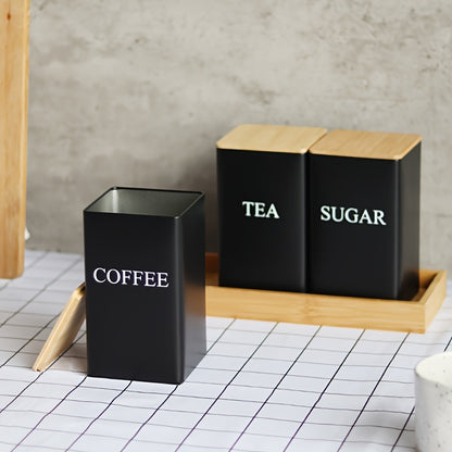 Tea, Coffee, Sugar Storage Set - DECO