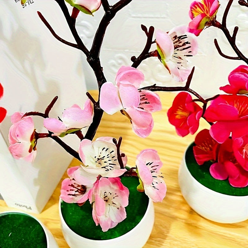 Simulation Wax Plum Bonsai - DECO