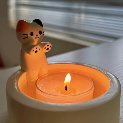 Kitten Candle Holder - DECO