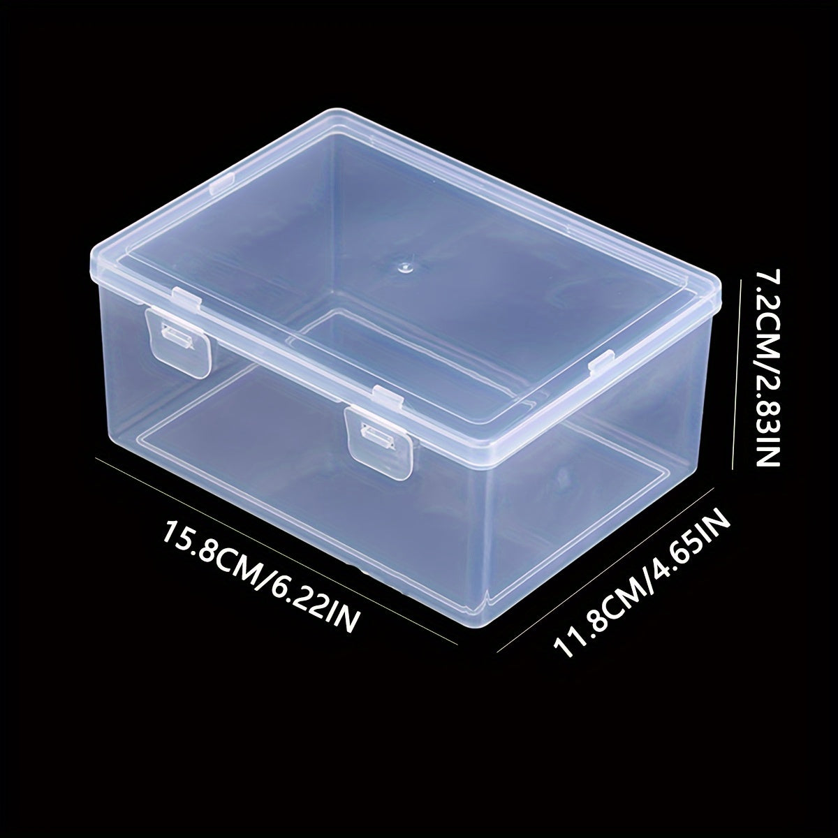 Transparent Plastic Storage Boxes - DECO