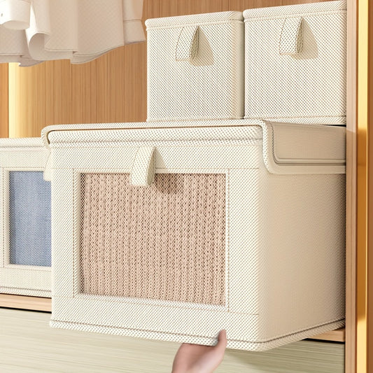 Collapsible Storage Bins with Cover - DECO