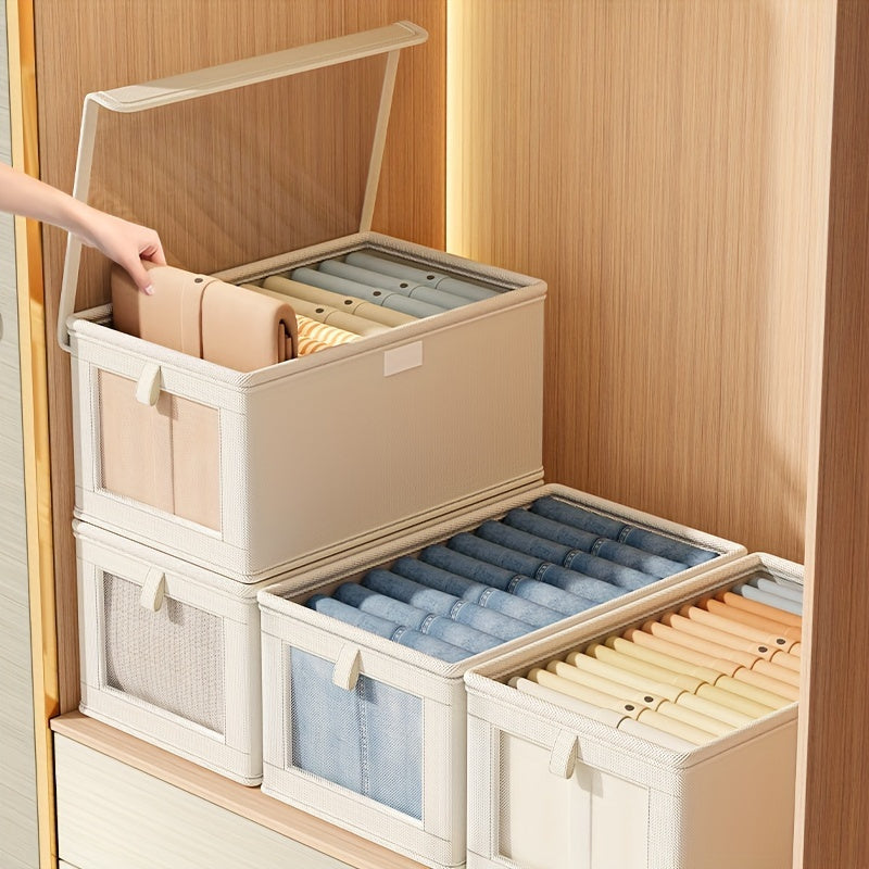 Collapsible Storage Bins with Cover - DECO