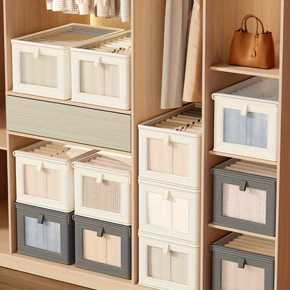 Collapsible Storage Bins with Cover - DECO