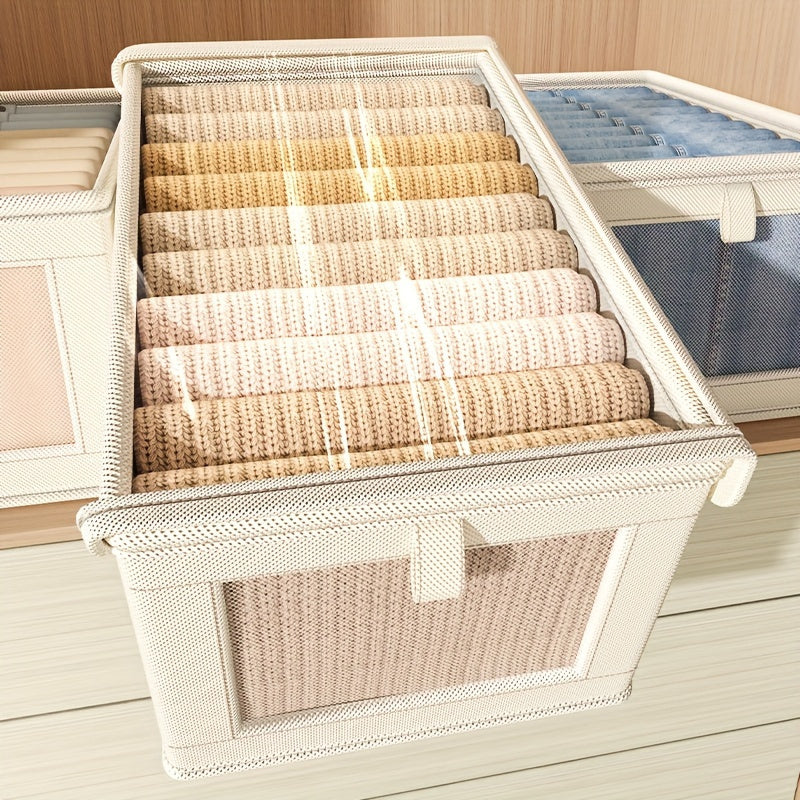 Collapsible Storage Bins with Cover - DECO