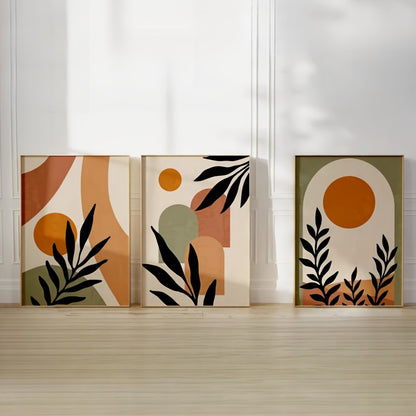 Boho Abstract Wall Art - DECO