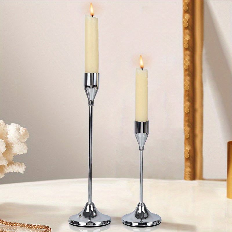 Metal Candle Holder Set (2 pcs) - DECO