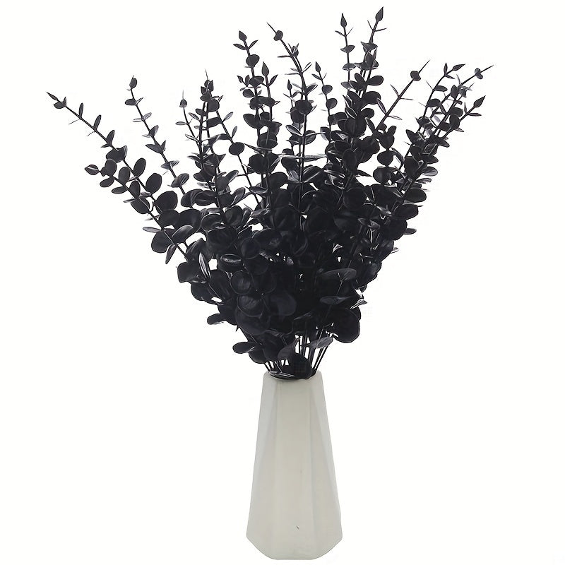 Black Eucalyptus Leaves (10 pcs) - DECO