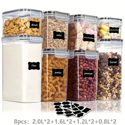 Airtight Food Storage Containers (4-10 pcs) - DECO