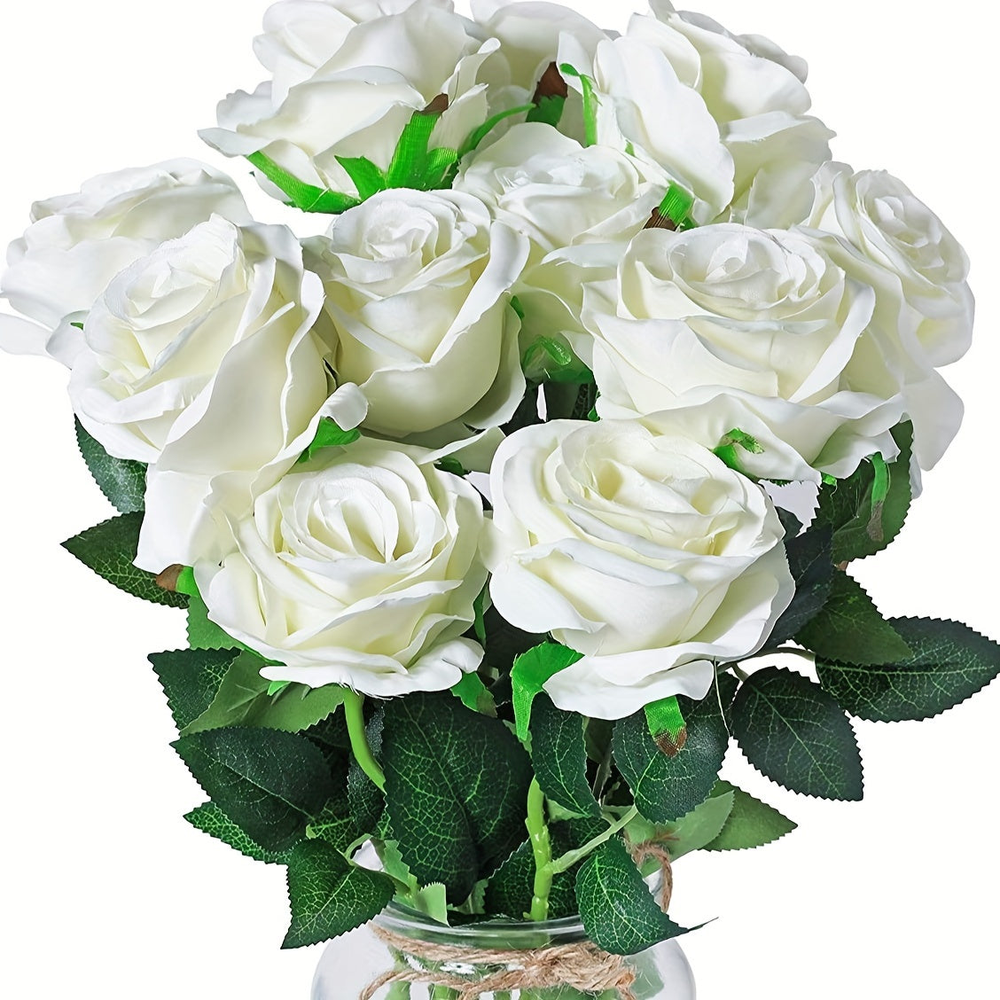 Artificial Roses (10 pcs) - DECO