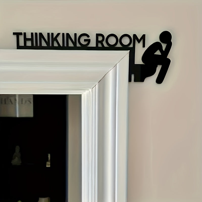 Vintage Thinking Room Sign - DECO