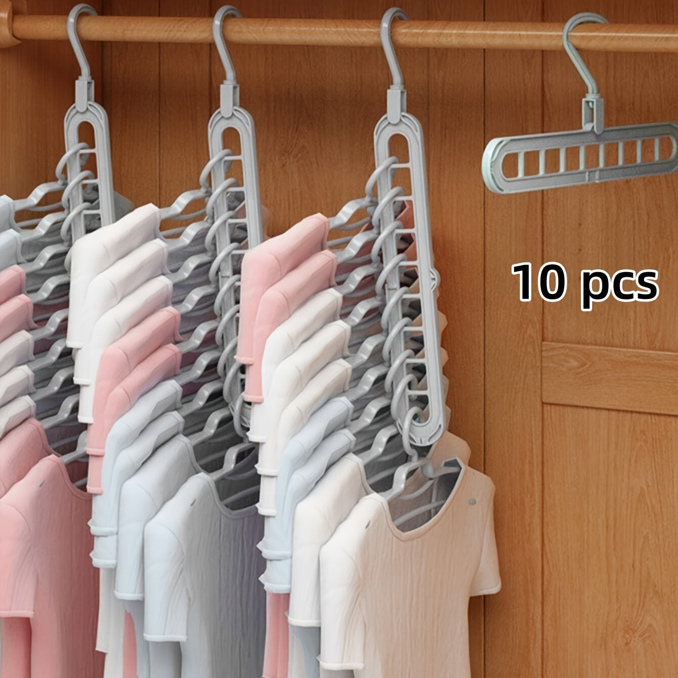 Foldable 9-Hole Hangers Set