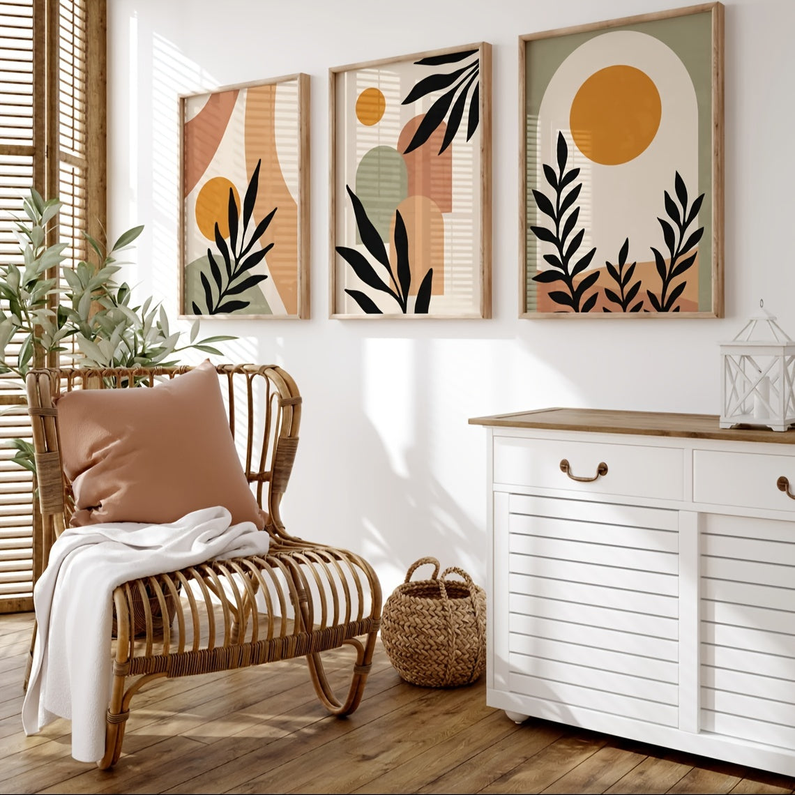 Boho Abstract Wall Art - DECO