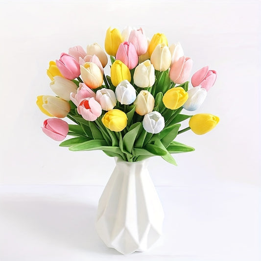 Artificial Tulips (15 pcs) - DECO