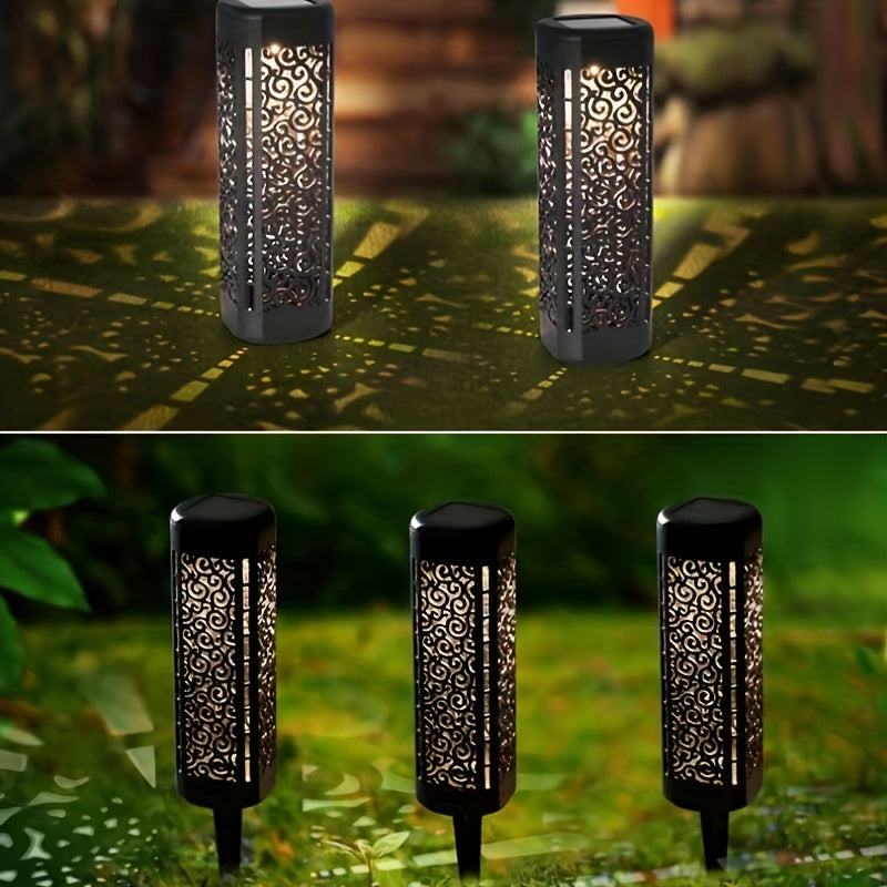 Solar Garden Path Lights (4 pcs) - DECO