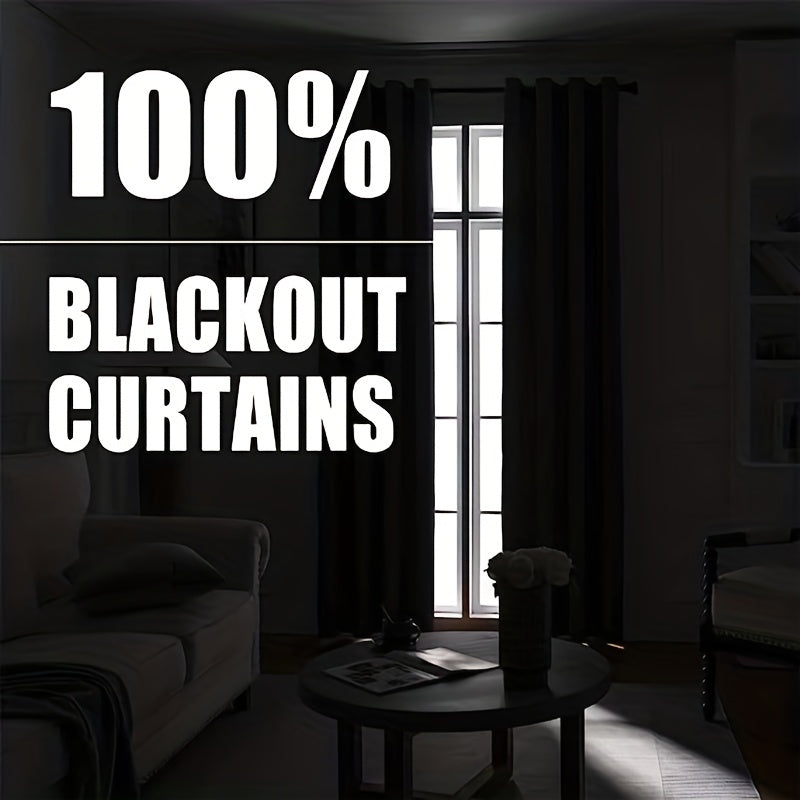 Minimalist Blackout Curtains (2 pcs)