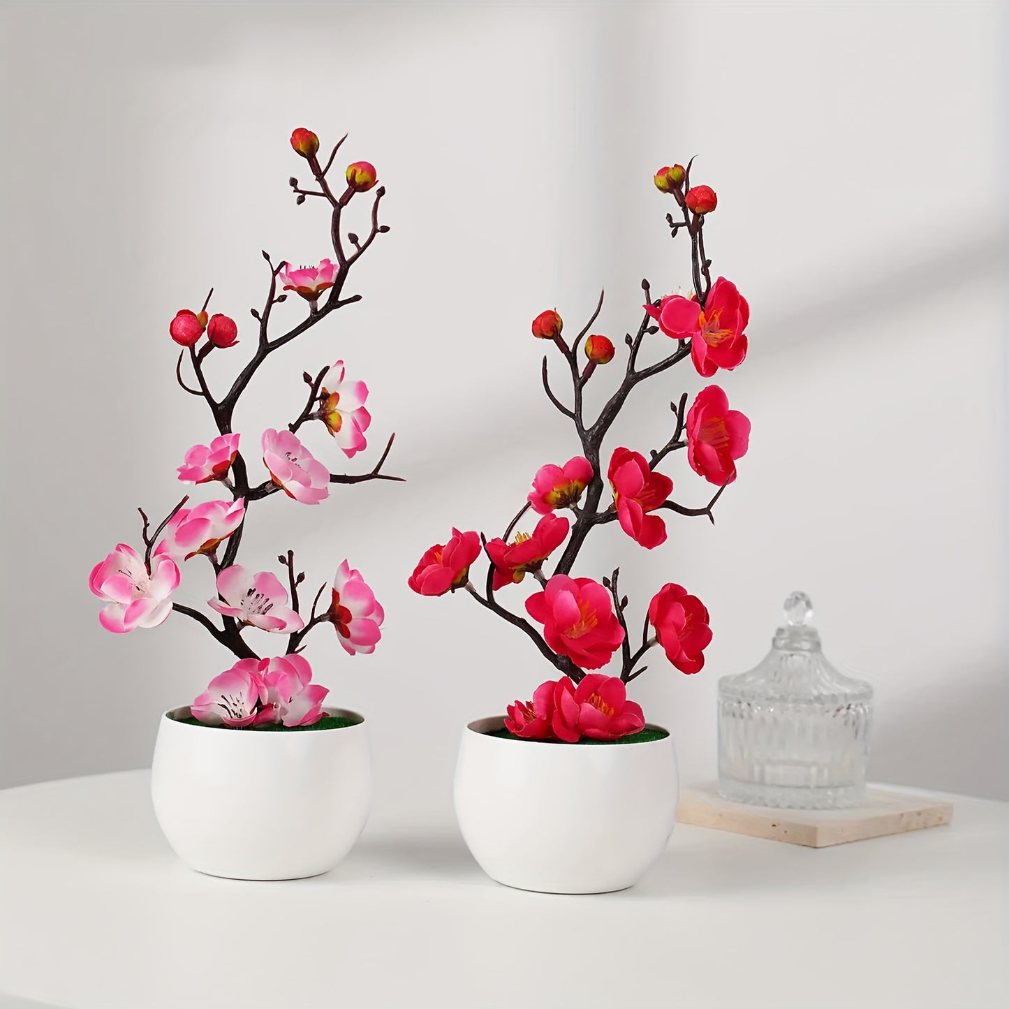 Simulation Wax Plum Bonsai - DECO