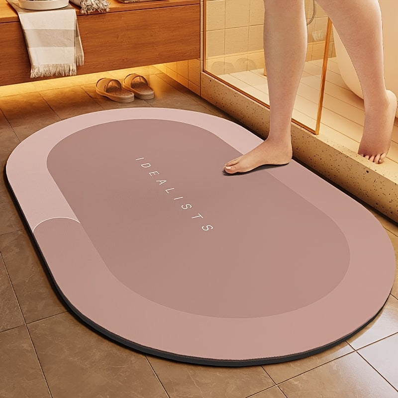 Diatom Mud Non-slip Bathroom Mat