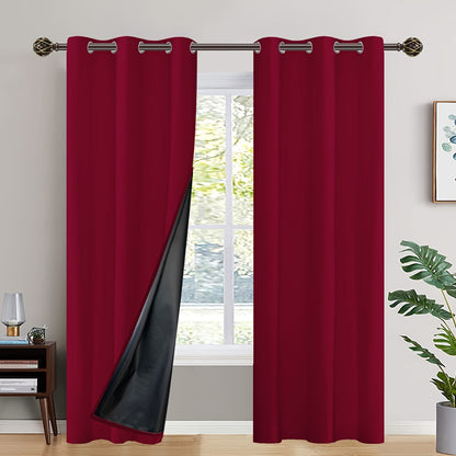 Insulated Blackout Curtains (2 pcs)