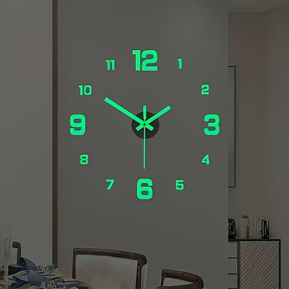 Interactive Luminous Digital Clock 40 cm - DECO