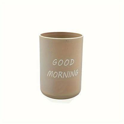 Good Morning Toothbrush Cup - DECO