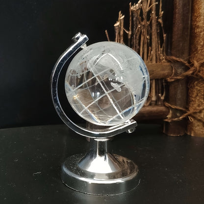 Crystal Globe Ornament - DECO