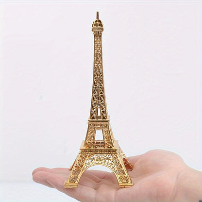 Golden Eiffel Tower Statue - DECO