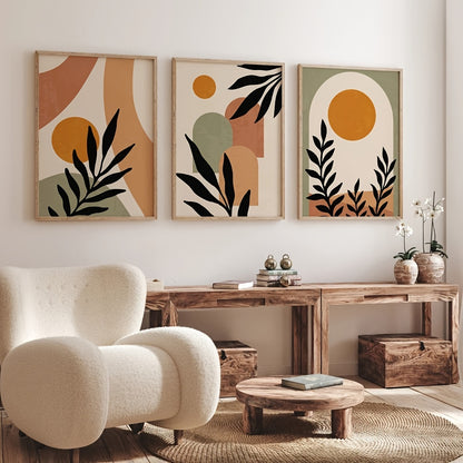 Boho Abstract Wall Art - DECO