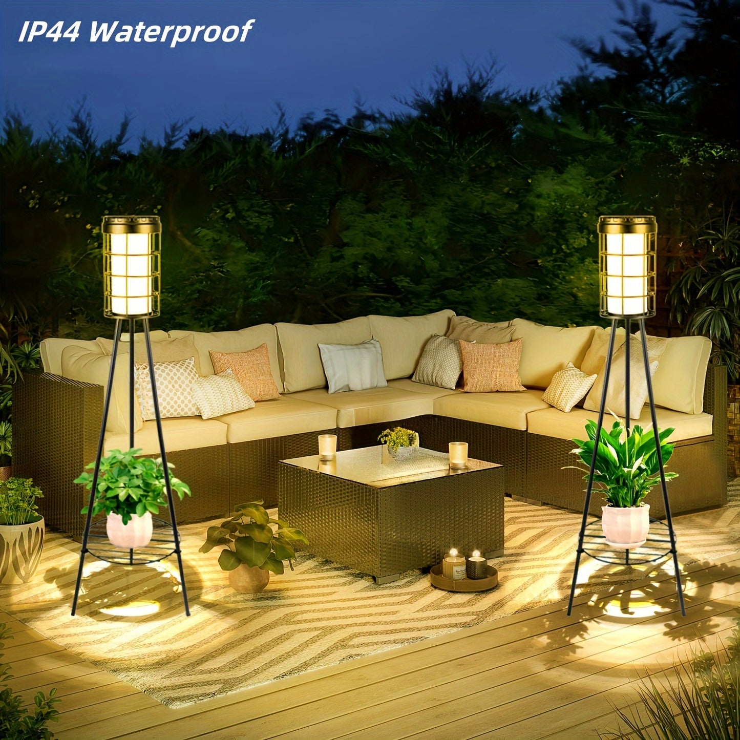 Solar Floor Lamp with Stand - DECO