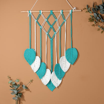 Boho Leaf Tassel Tapestry - DECO