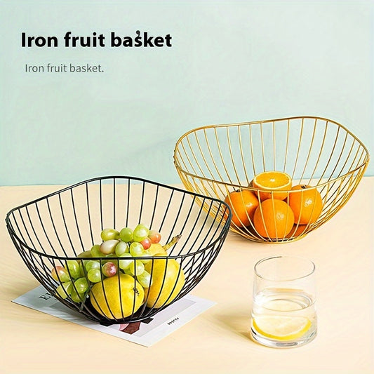 Iron Art Fruit Basket - DECO