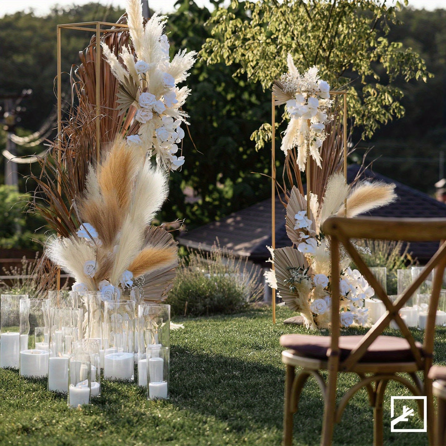 Artificial Pampas Grass Decorations (6 pcs) - DECO