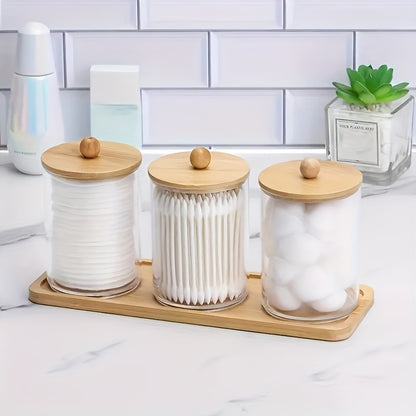 Clear Bathroom Organizer Set 3 pcs - DECO