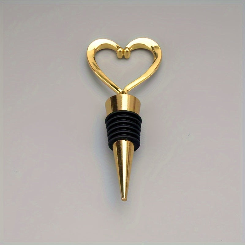 Heart-Shaped Wine Stopper - DECO