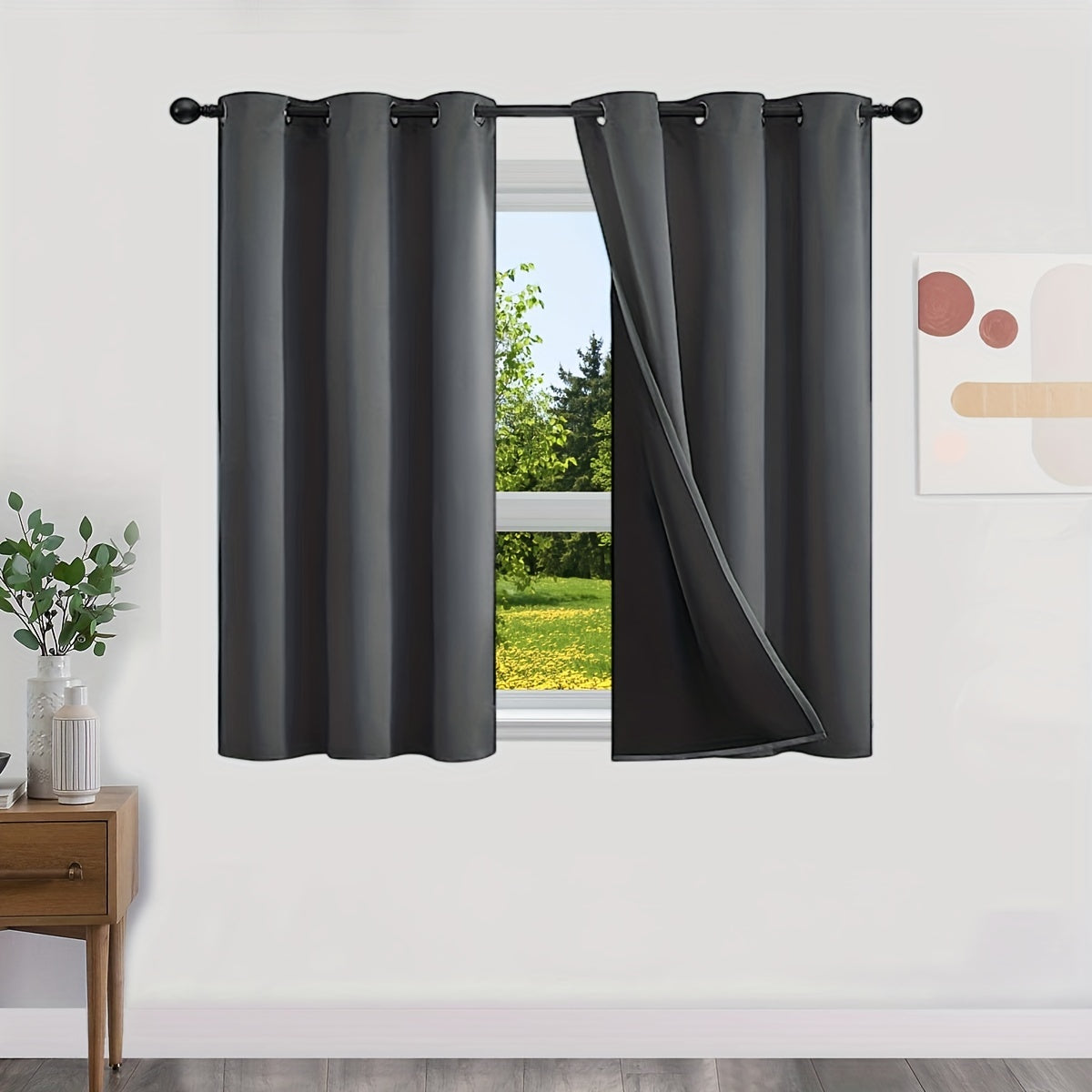 Minimalist Blackout Curtains (2 pcs)