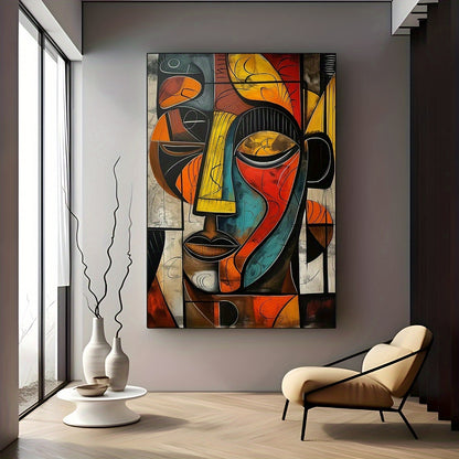 Abstract African Art Print - DECO