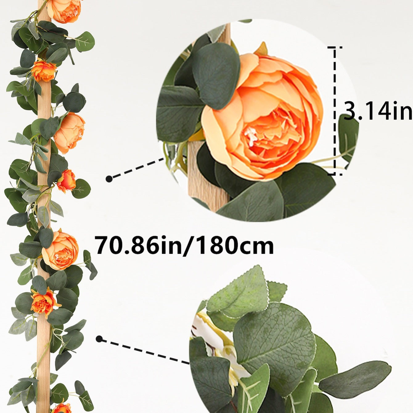 Artificial Flowers Garland - DECO