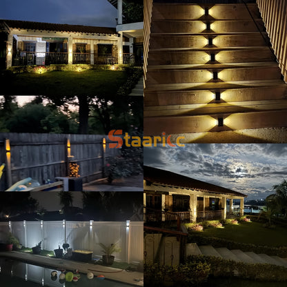 Staaricc Solar Wall Lights (2-8 pcs)