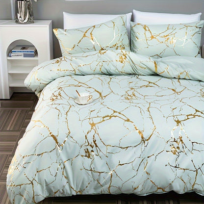 Bronzing Duvet Cover Set