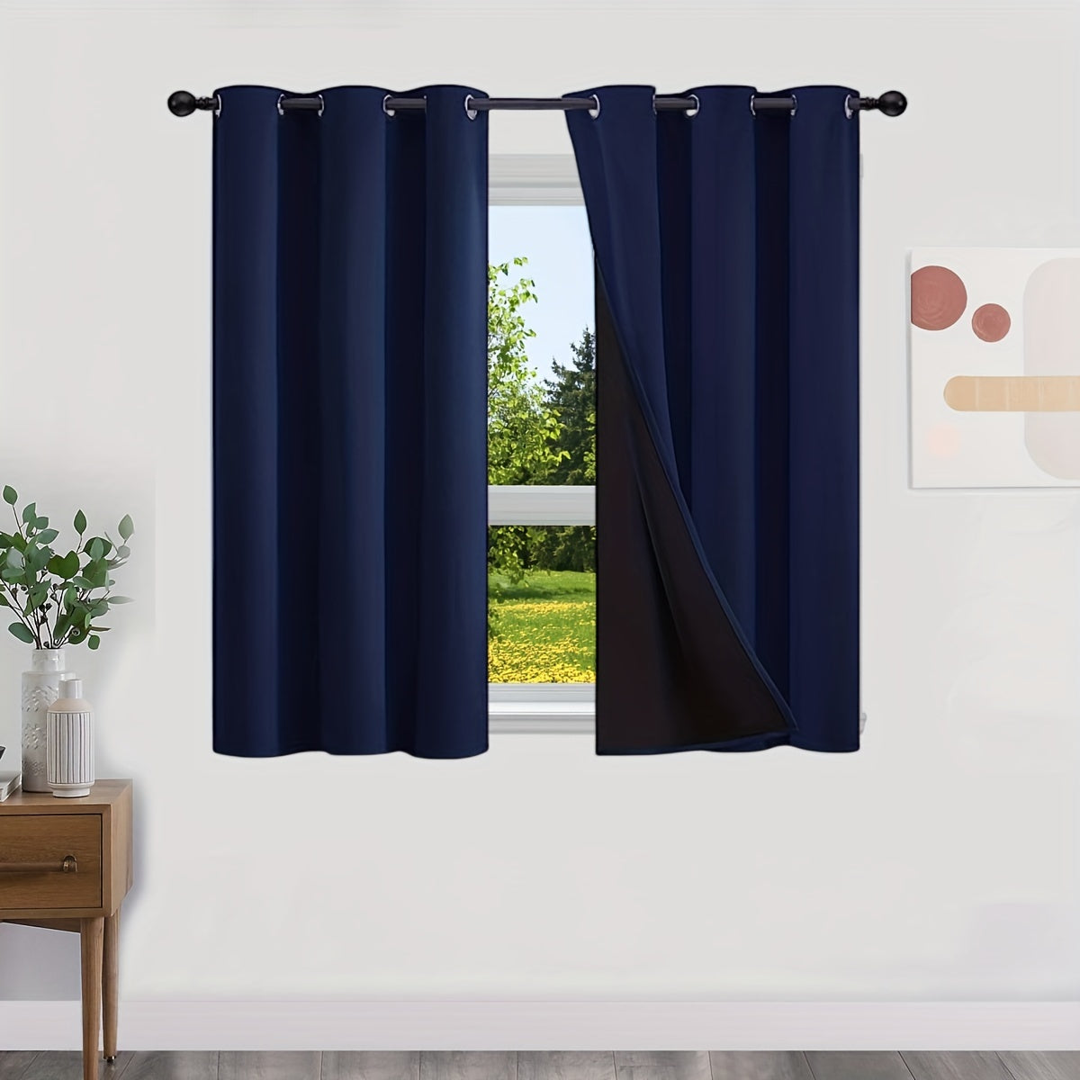 Minimalist Blackout Curtains (2 pcs)