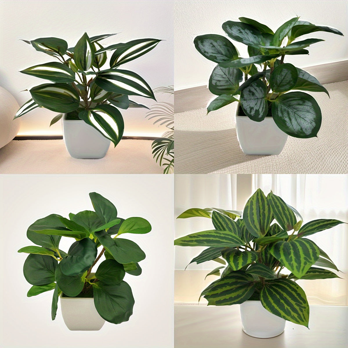 Mini Artificial Plants (4 pcs) - DECO