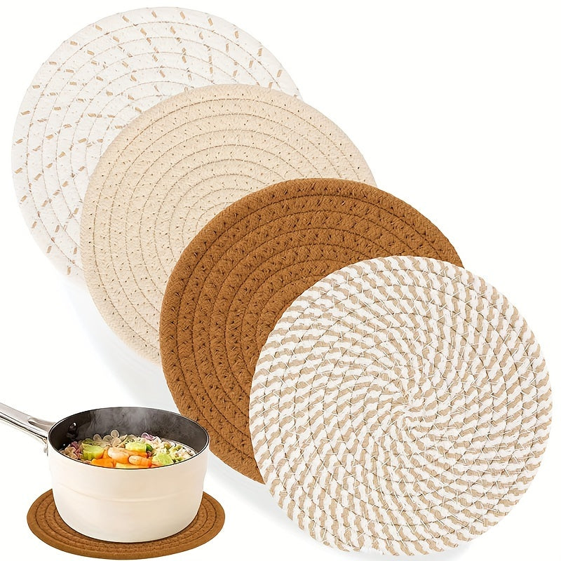 Heat-Resistant Kitchen Mats (4 pcs) - DECO