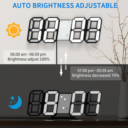 Digital LED Alarm Clock - DECO