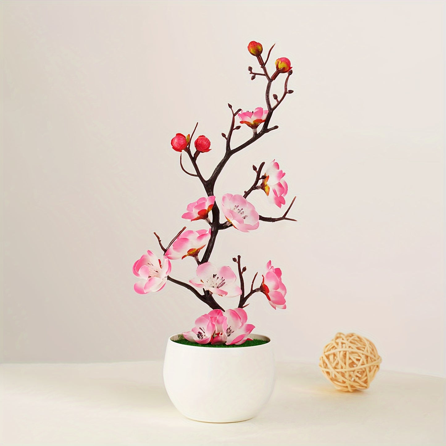 Simulation Wax Plum Bonsai - DECO