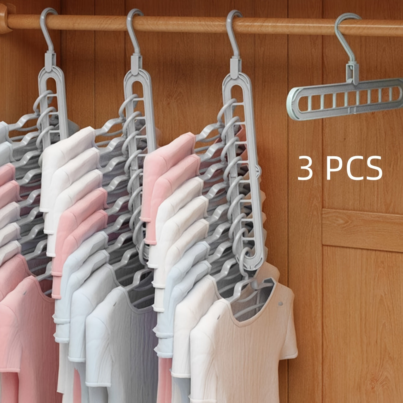 Foldable 9-Hole Hangers Set